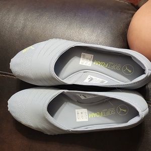 Puma mesh slip-on sneakers